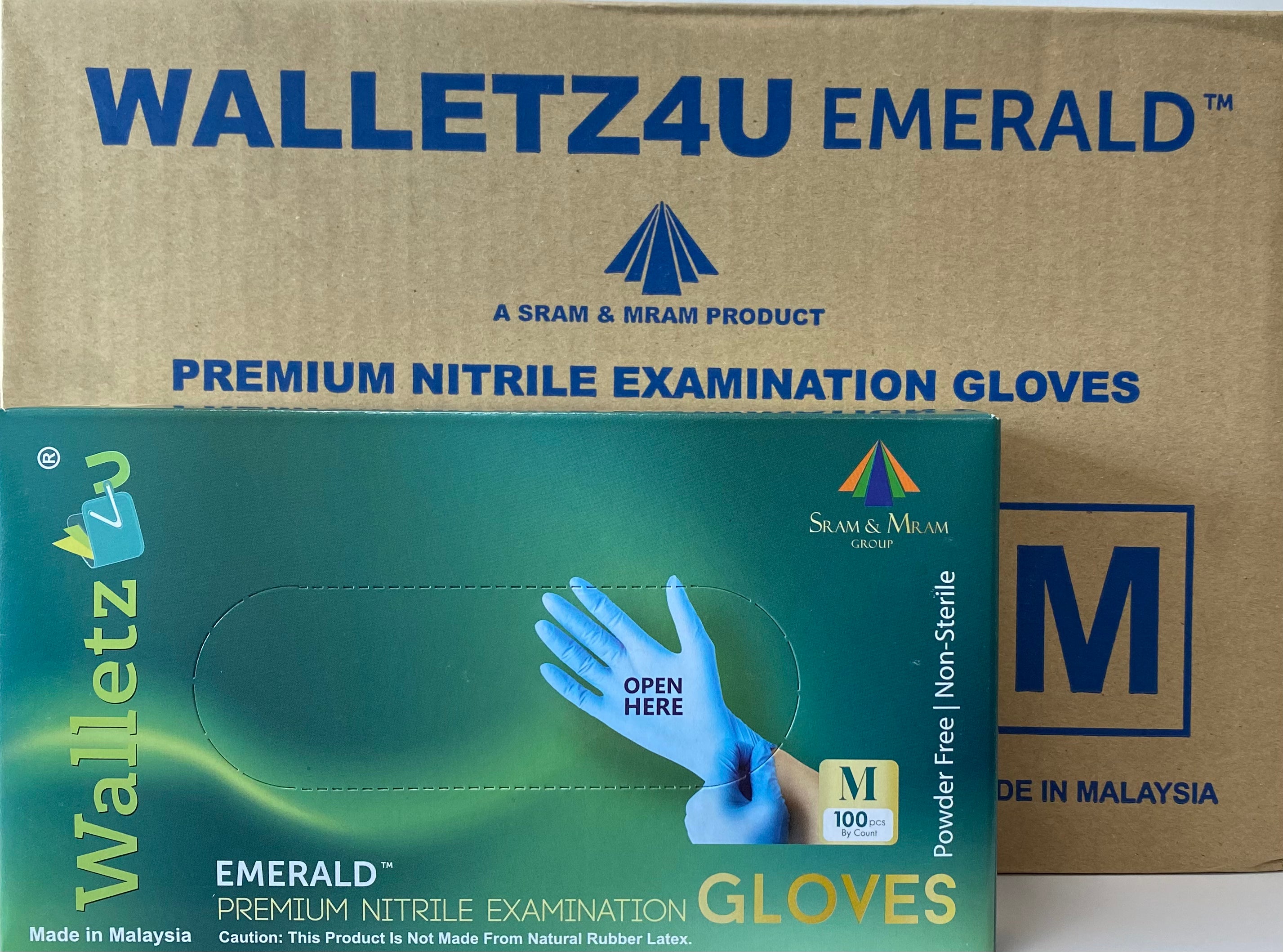 Găng tay Walletz4u, Găng tay thi Nitrile không bột - Cỡ nhỏ***ĐANG BÁN $55/THÙNG***