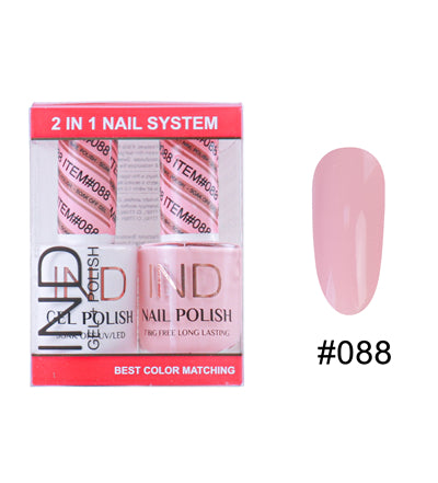 Bộ Gel Sơn Móng Tay IND & Sơn Mài Phối Màu - #88