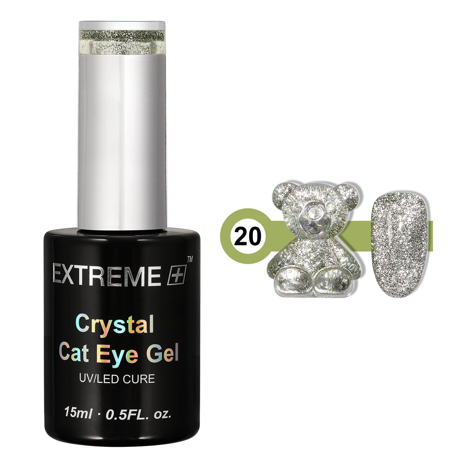 Extreme+ Crystal Cat Eye Gel #20