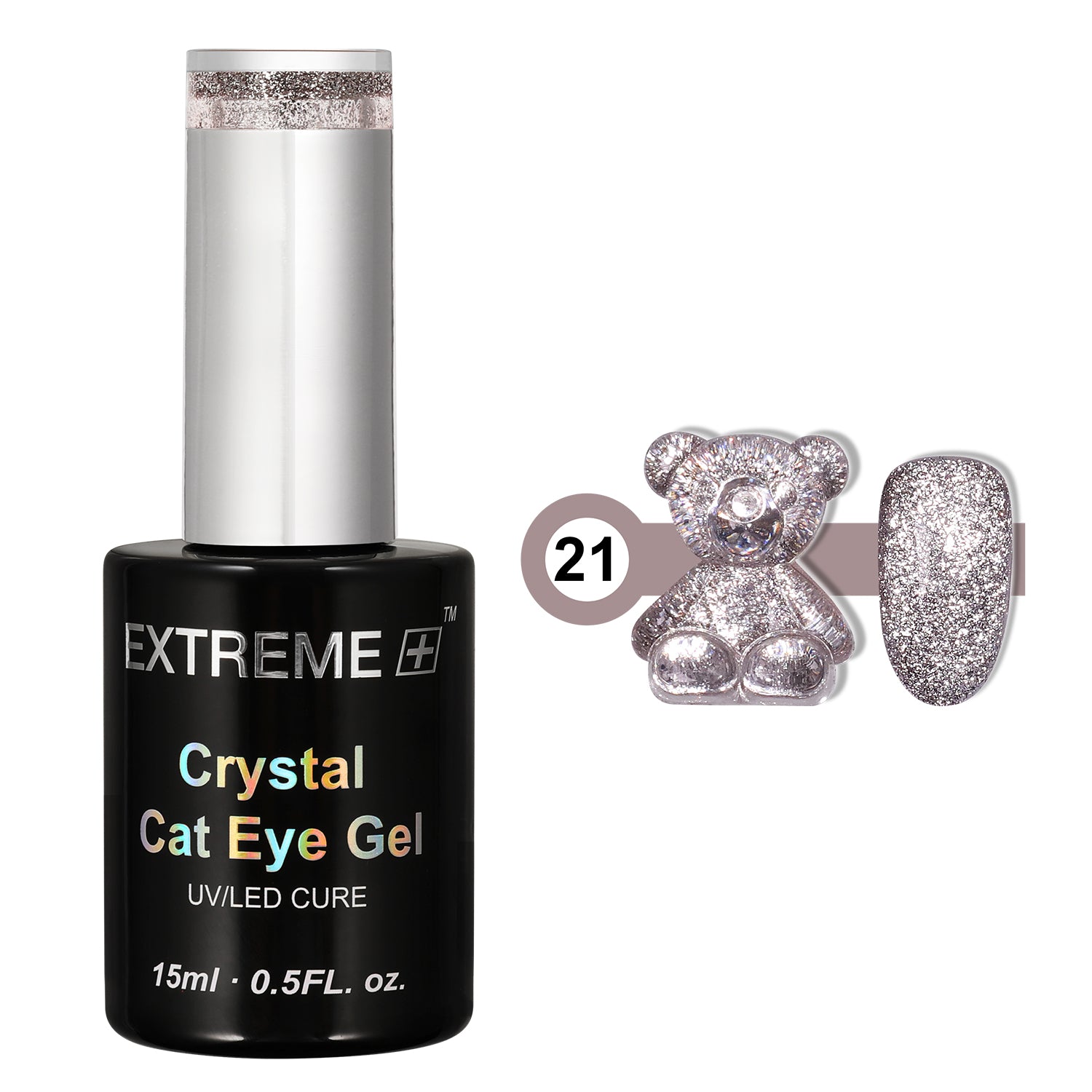 Extreme+ Crystal Cat Eye Gel #21