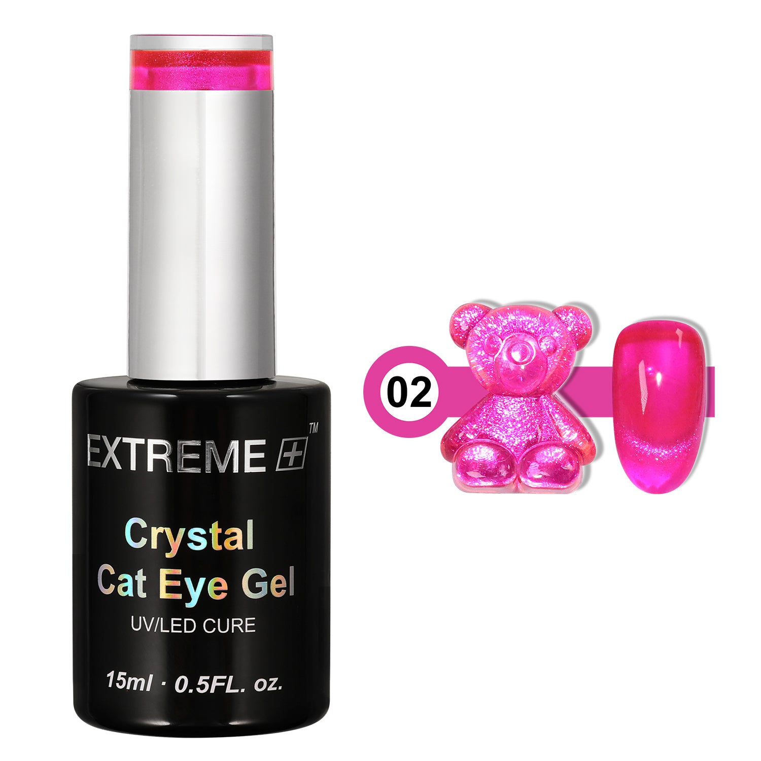 Extreme+ Crystal Cat Eye Gel #2