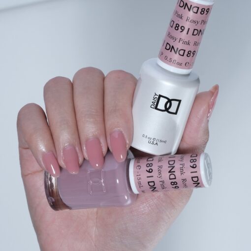 DND - Gel & Lacquer # 891 Rosy Pink