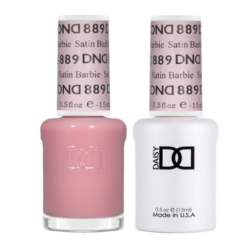 DND - Gel & Lacquer # 889 Satin Barbie