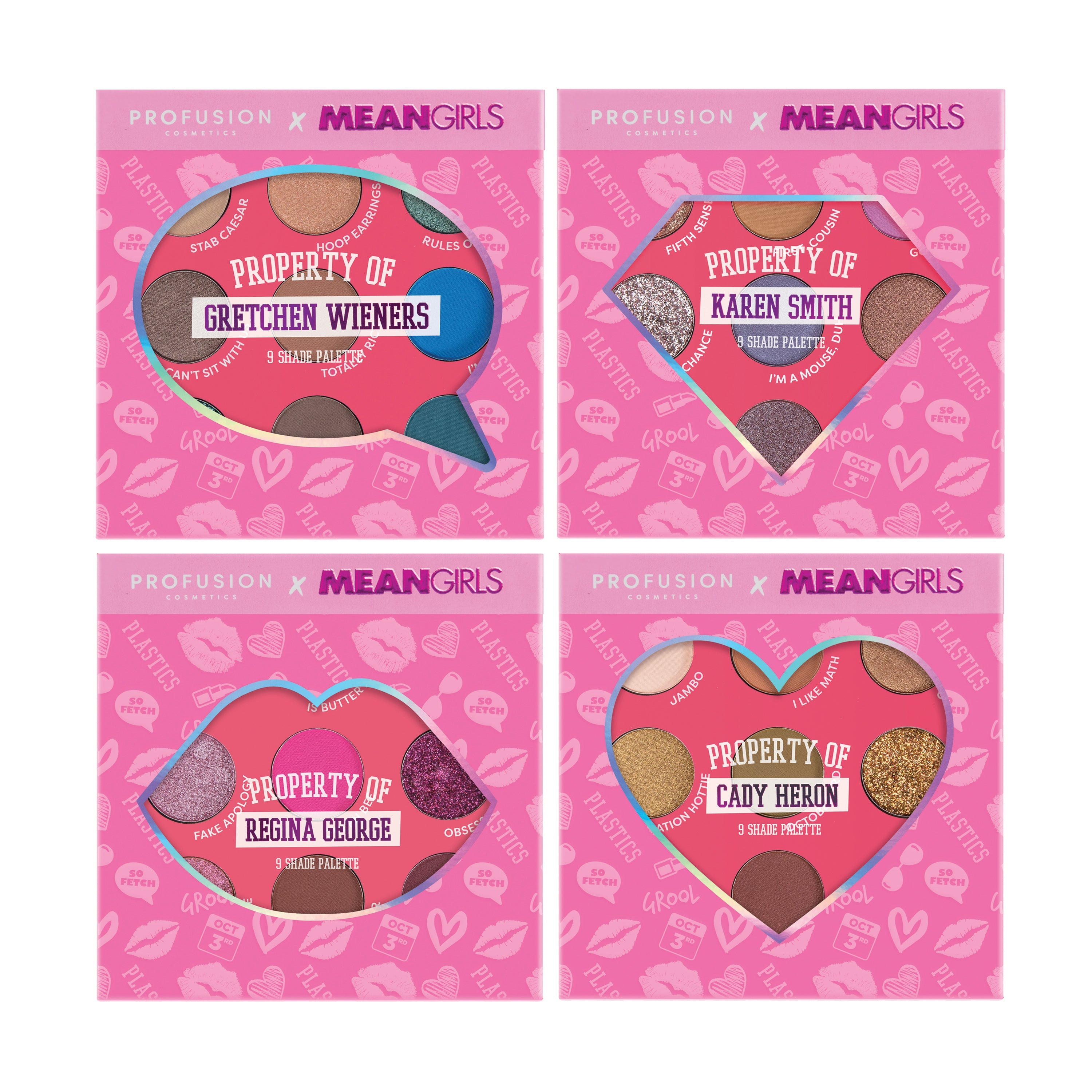 Mean Girls 9 Shade Palette