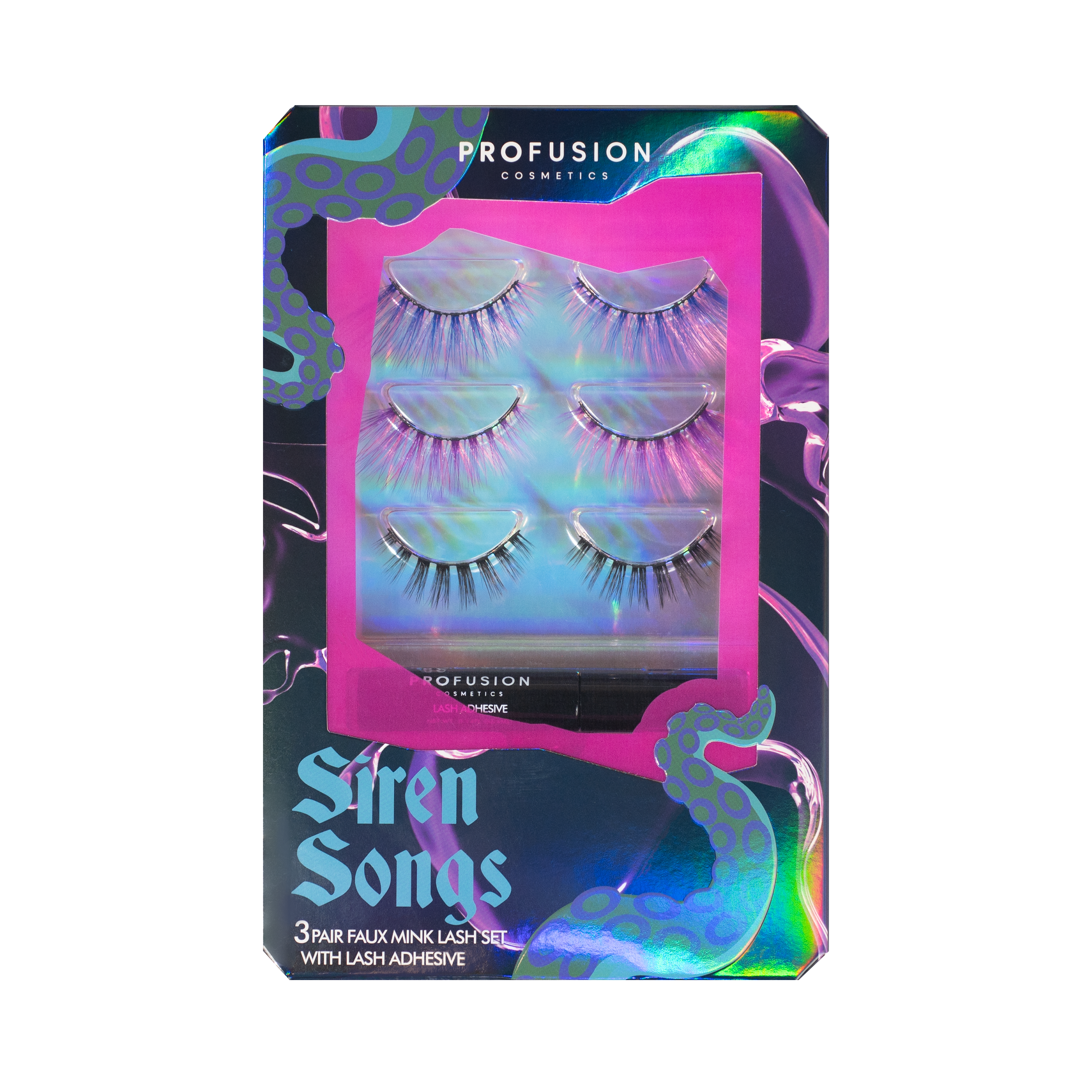 Sea Witch 3 Pair Faux Mink Lash Set