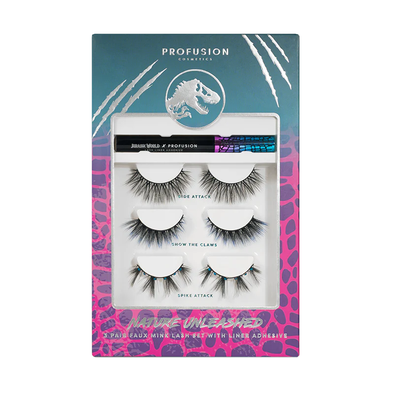 Jurassic World | Nature Unleashed 3pc Lash Set