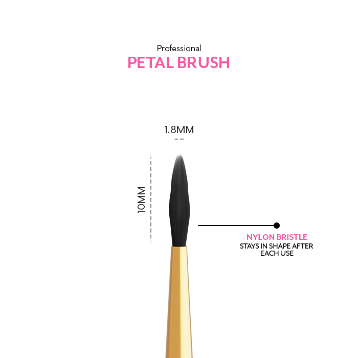 Professional Petal Nail Brush