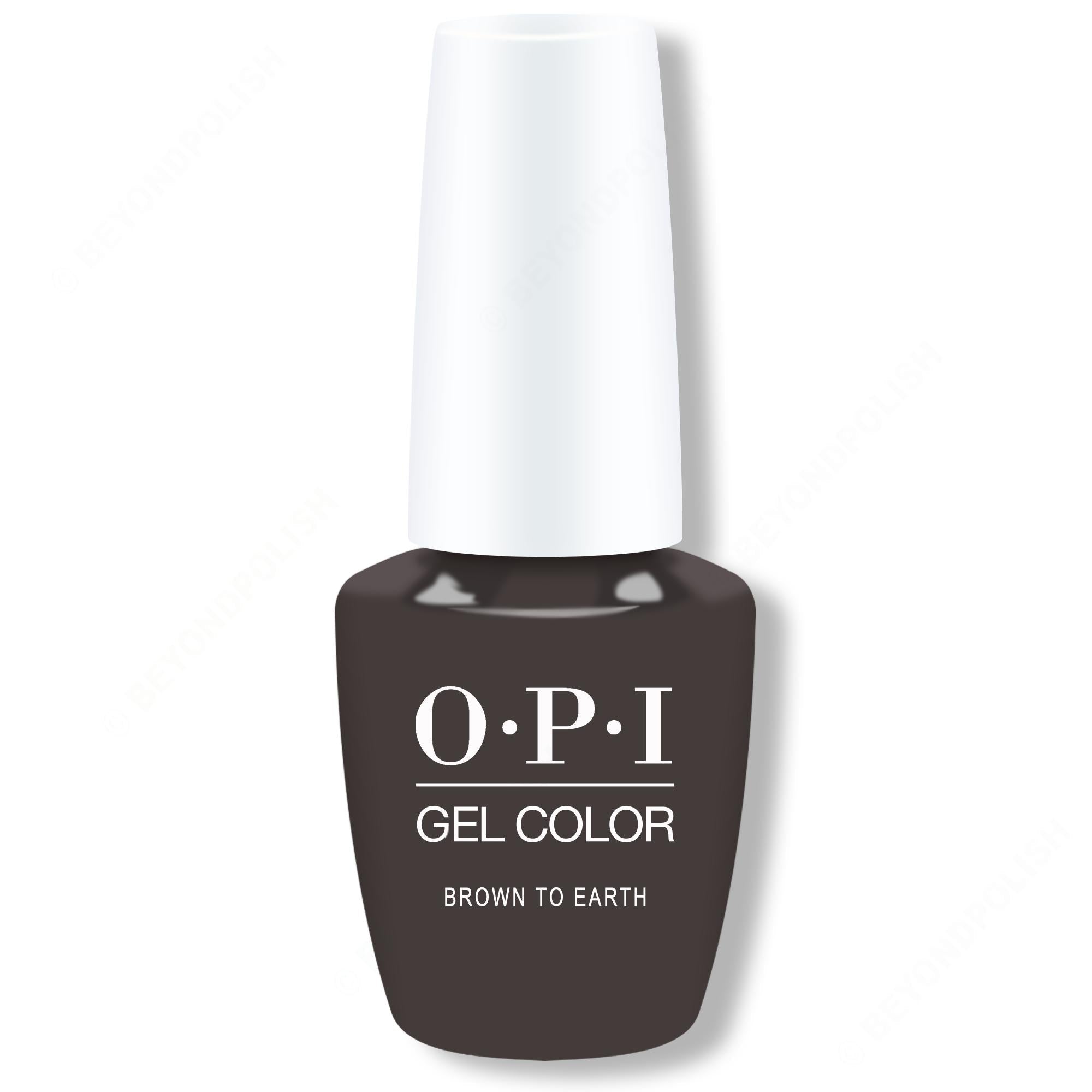 OPI Gel Fall 2022 Collection - GCF004  "Brown to Eart"