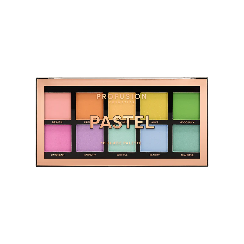 Pastel 10 shade palette