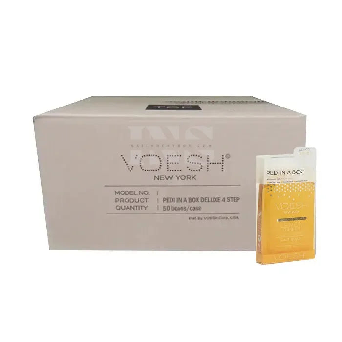 VOESH Pedi in a Box O2 Fizz 5 Bước - Limoncello lấp lánh