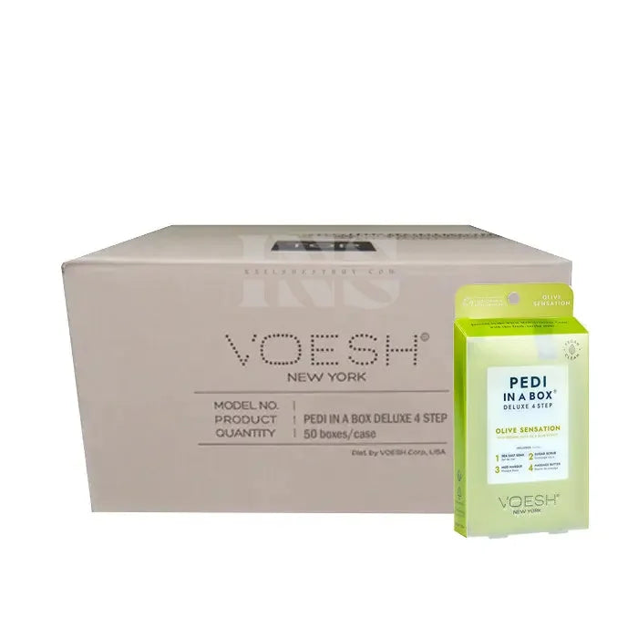 VOESH Deluxe Pedicure 4 Step - Olive Sensation***ĐANG BÁN $117/THÙNG*** 