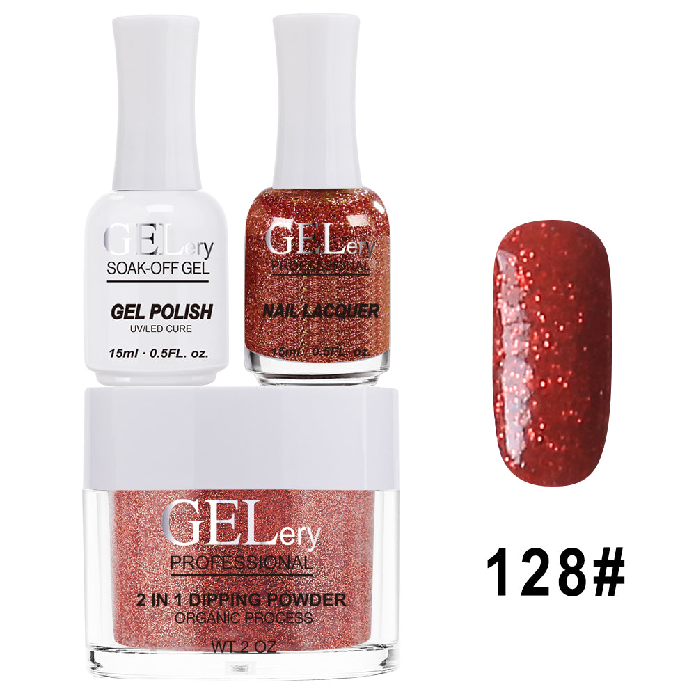 Bộ ba GELery 3 trong 1 - Gel, Sơn mài &amp; Nhúng - #128