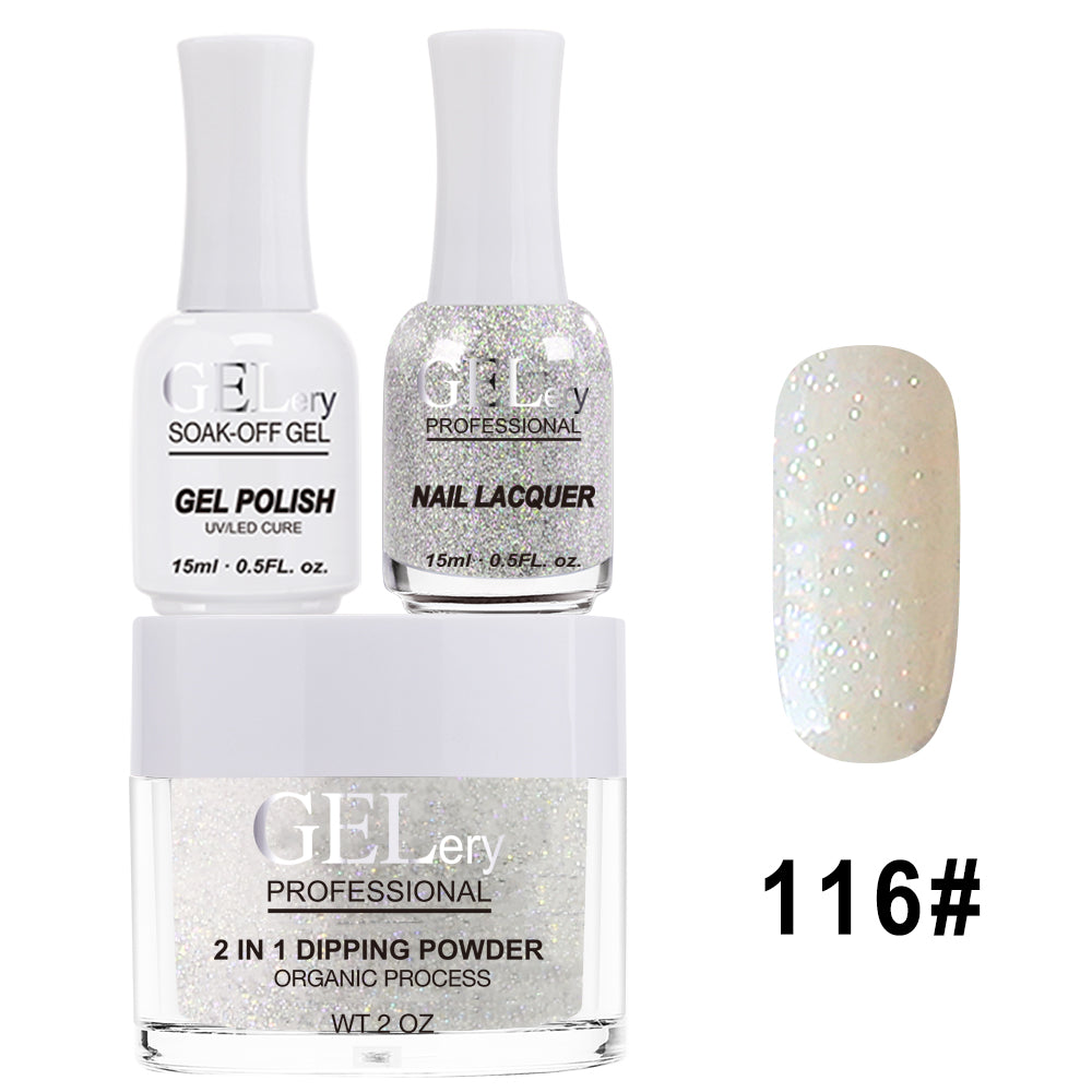 Bộ ba GELery 3 trong 1 - Gel, Sơn mài &amp; Nhúng - #116