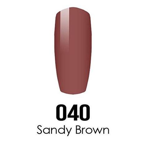 DND DC Duo - Gel #040 Sandy Brown 