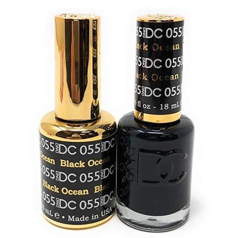 DND DC Duo - Gel #055 Black Ocean