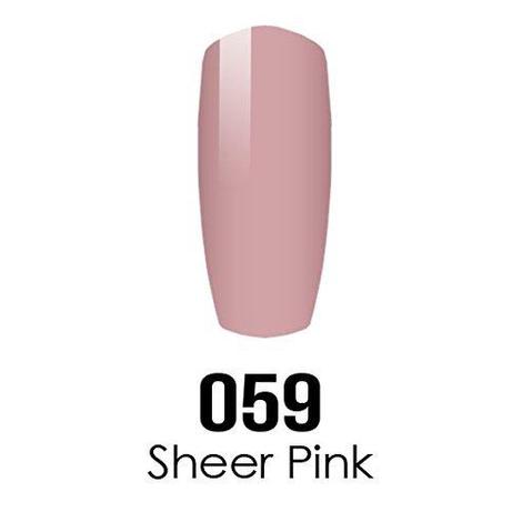 DC Duo - Gel # 059  Sheer Pink