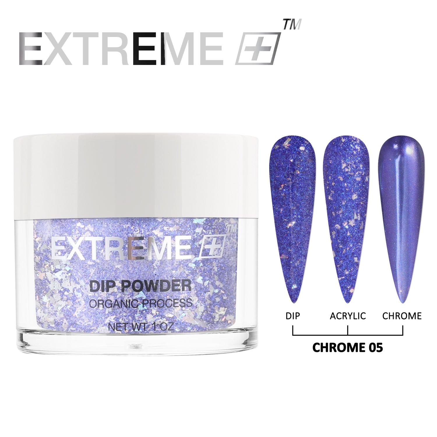 Bộ bột nhúng kim cương EXTREME+ Chrome 