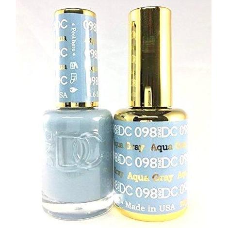 DND DC Duo - Gel #098 Aqua Grey 