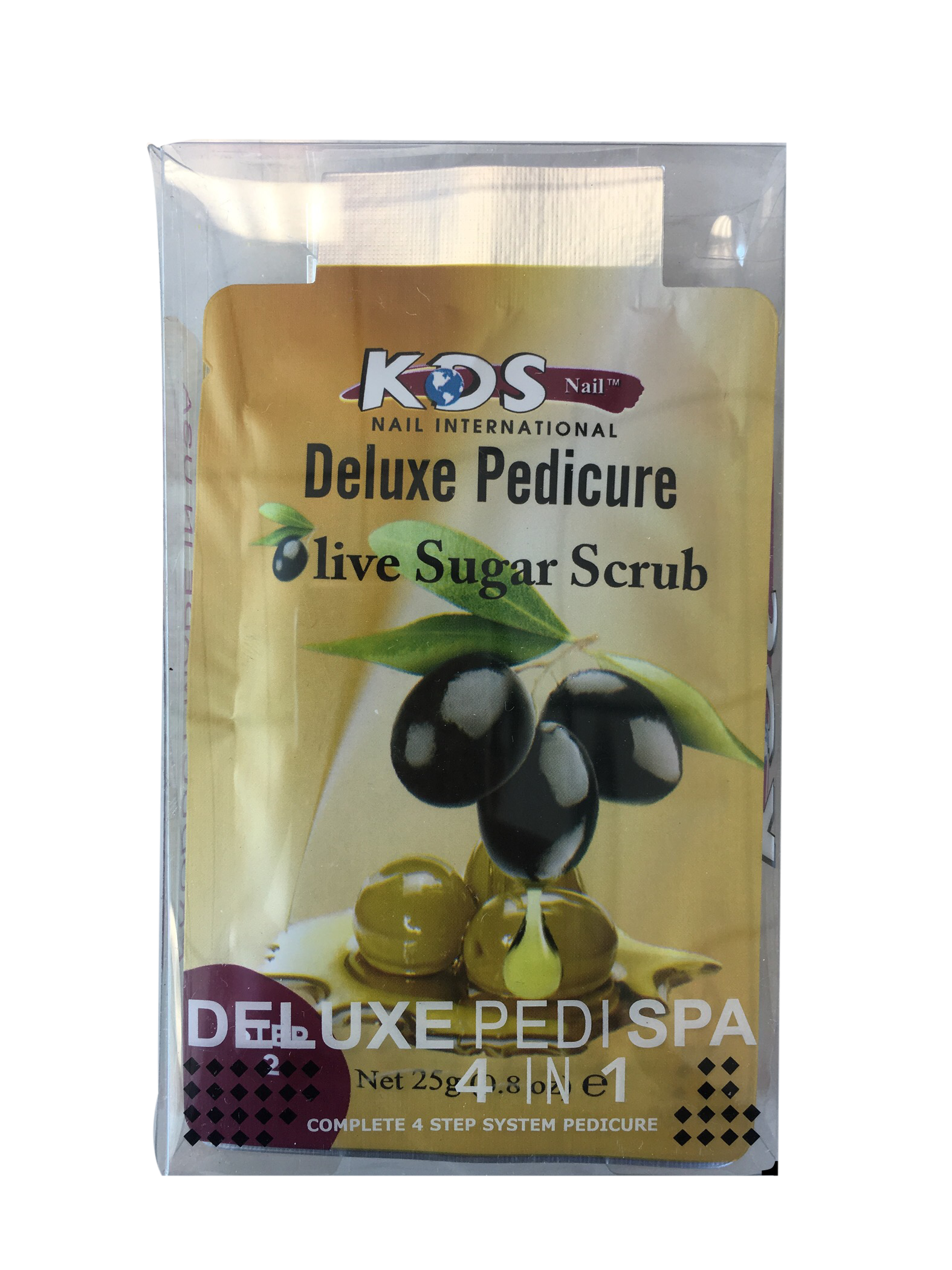 KDS Deluxe Pedicure 4 Step - Olive