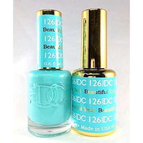 DND DC Duo - Gel #126 Beautiful Teal 