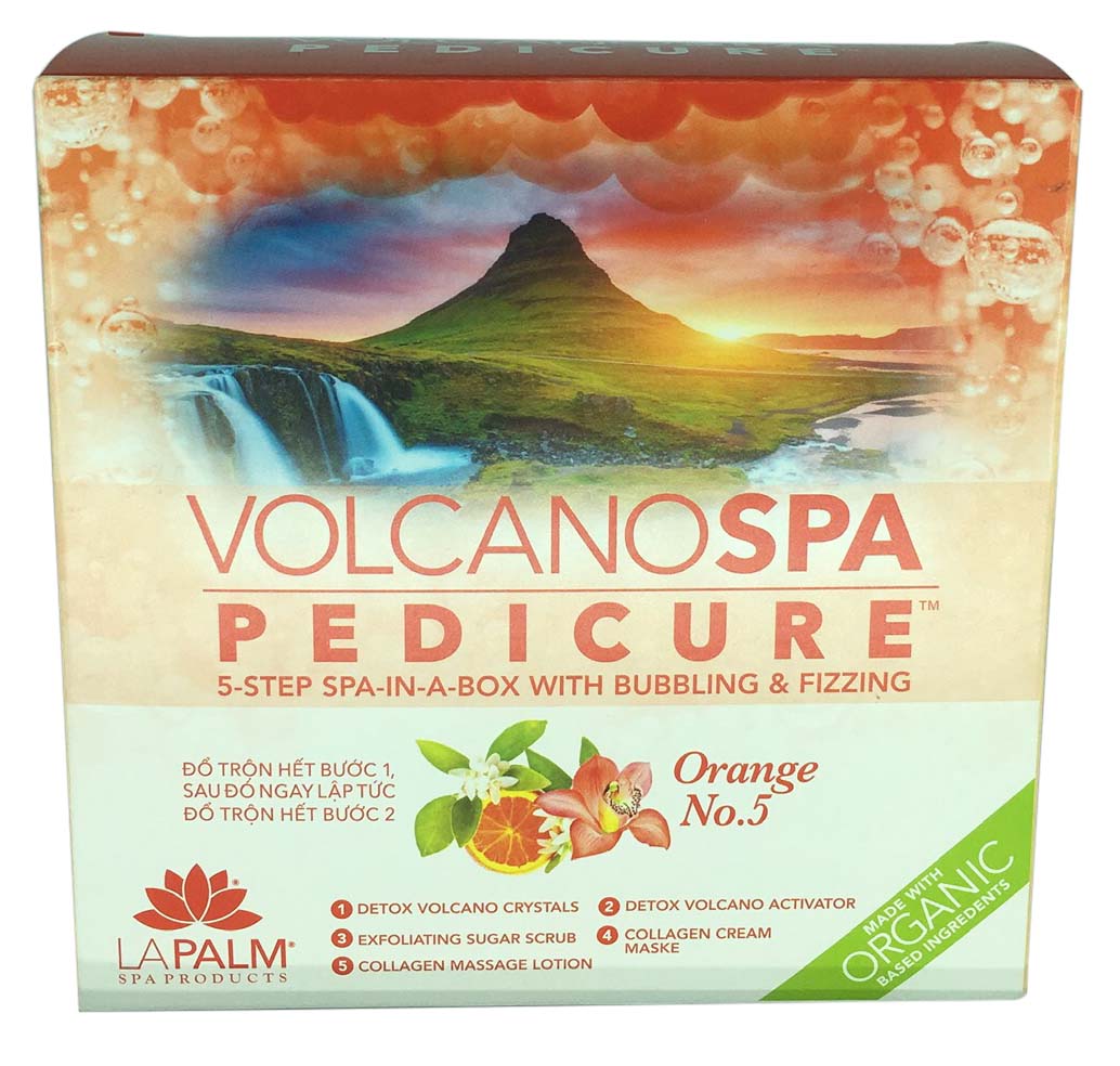 La Palm Volcano Deluxe Pedicure 5 Step - Cam Số 5