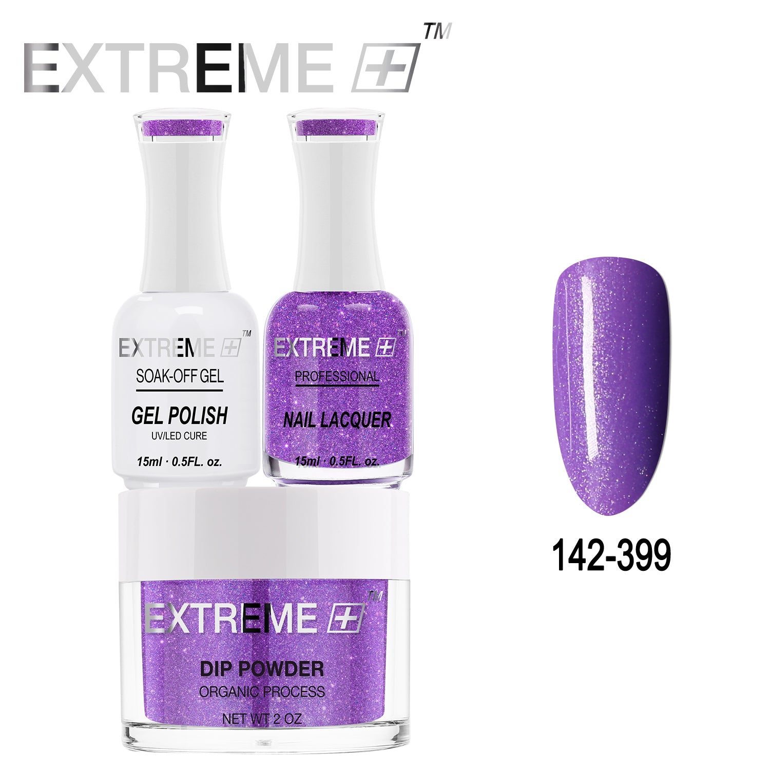 Bộ Combo 3 trong 1 EXTREME+ All-in-One - Bột Nhúng, Sơn Gel và Sơn Móng #142