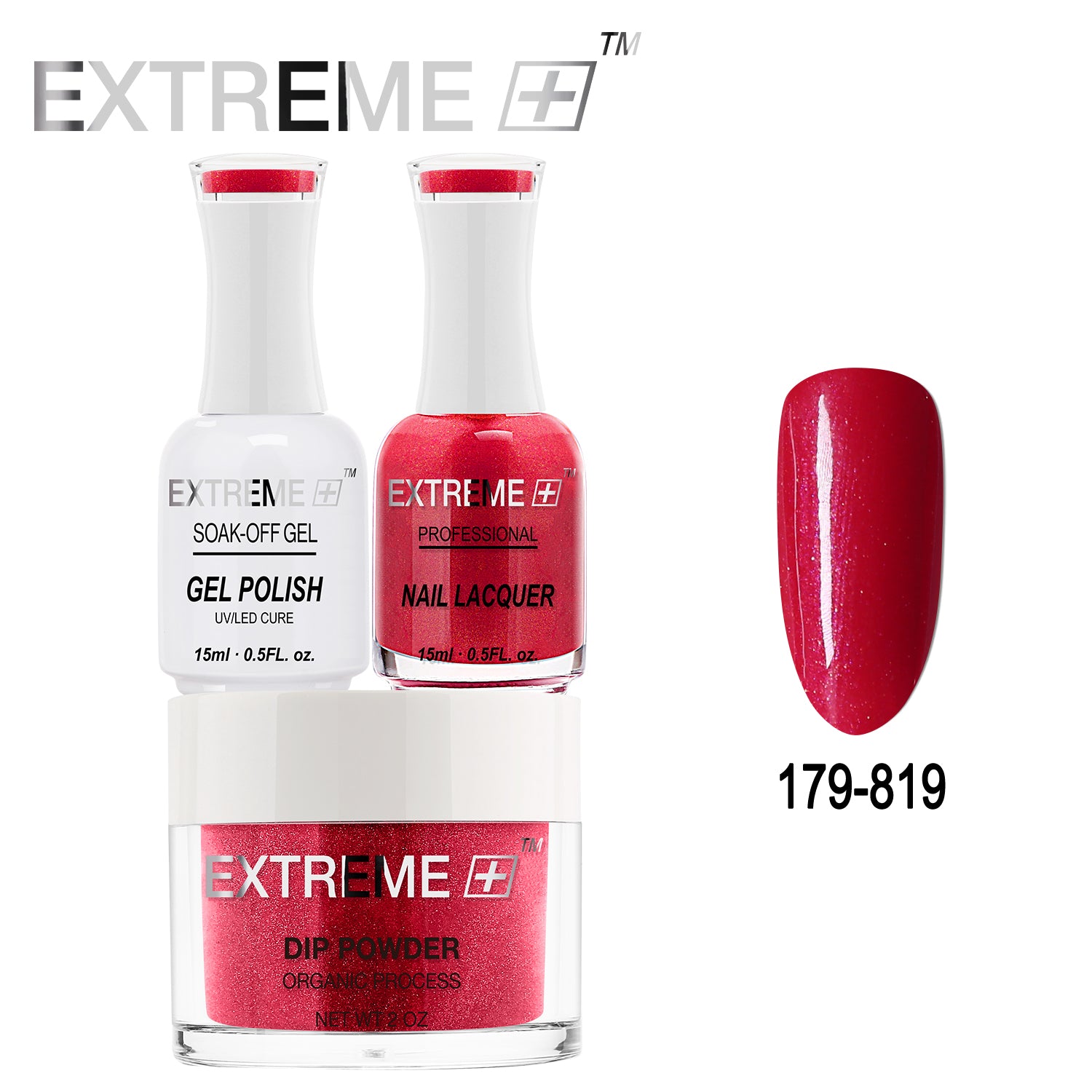 Bộ Combo 3 trong 1 EXTREME+ All-in-One - Bột Nhúng, Sơn Gel và Sơn Móng #179