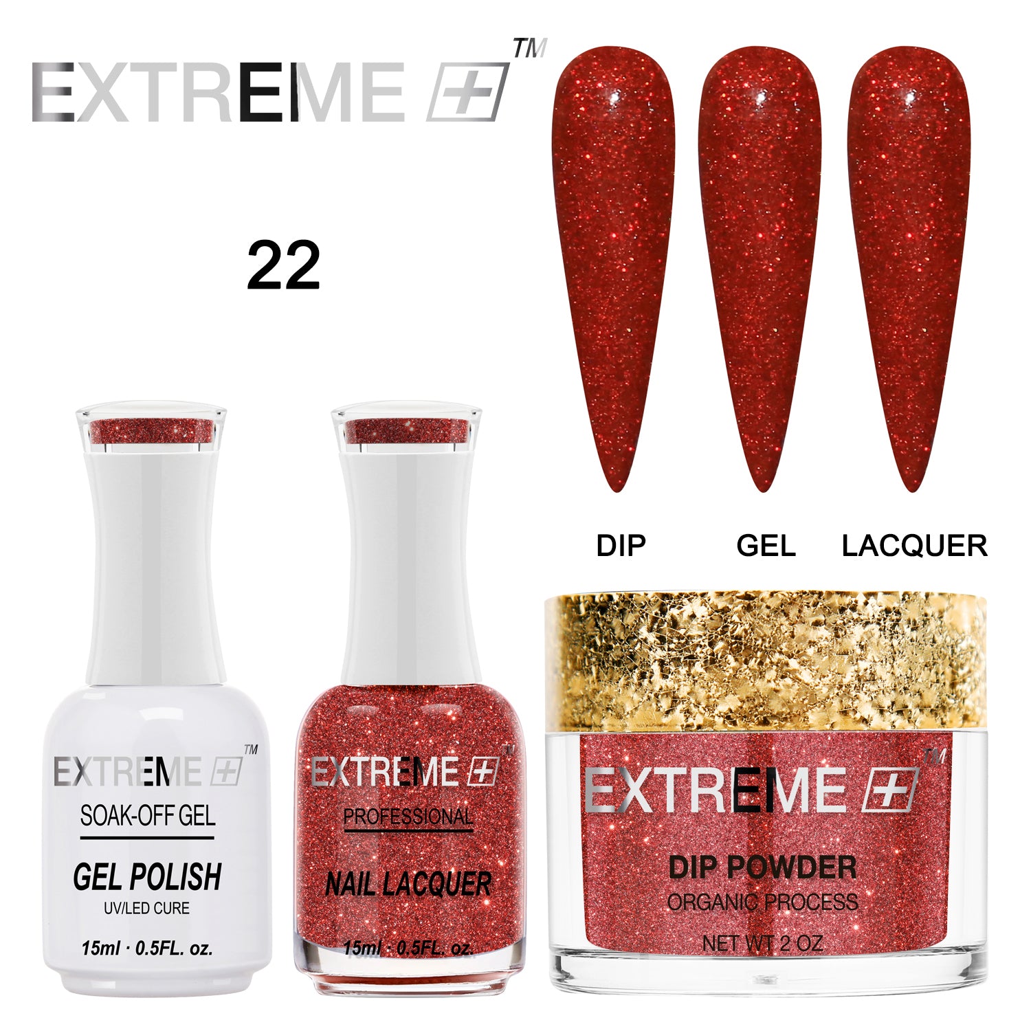 Bộ combo EXTREME+ 3 trong 1 - Holo Chrome - #022