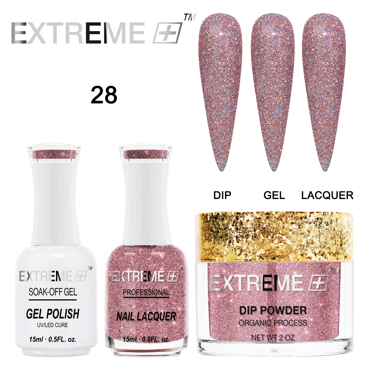 Bộ combo EXTREME+ 3 trong 1 - Holo Chrome - #028