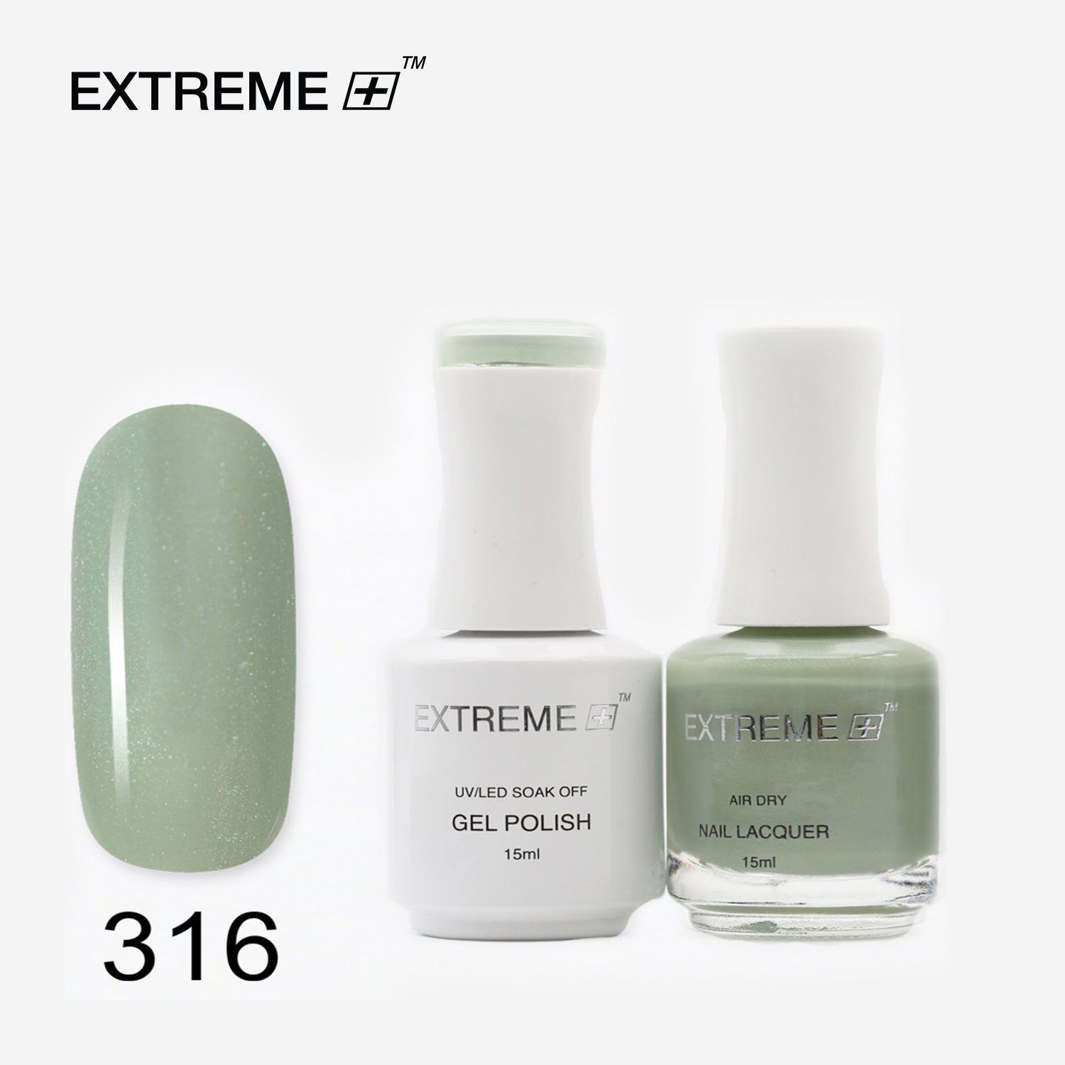 EXTREME+ Sơn Mài Gel Matching (Bộ Đôi) - #316 