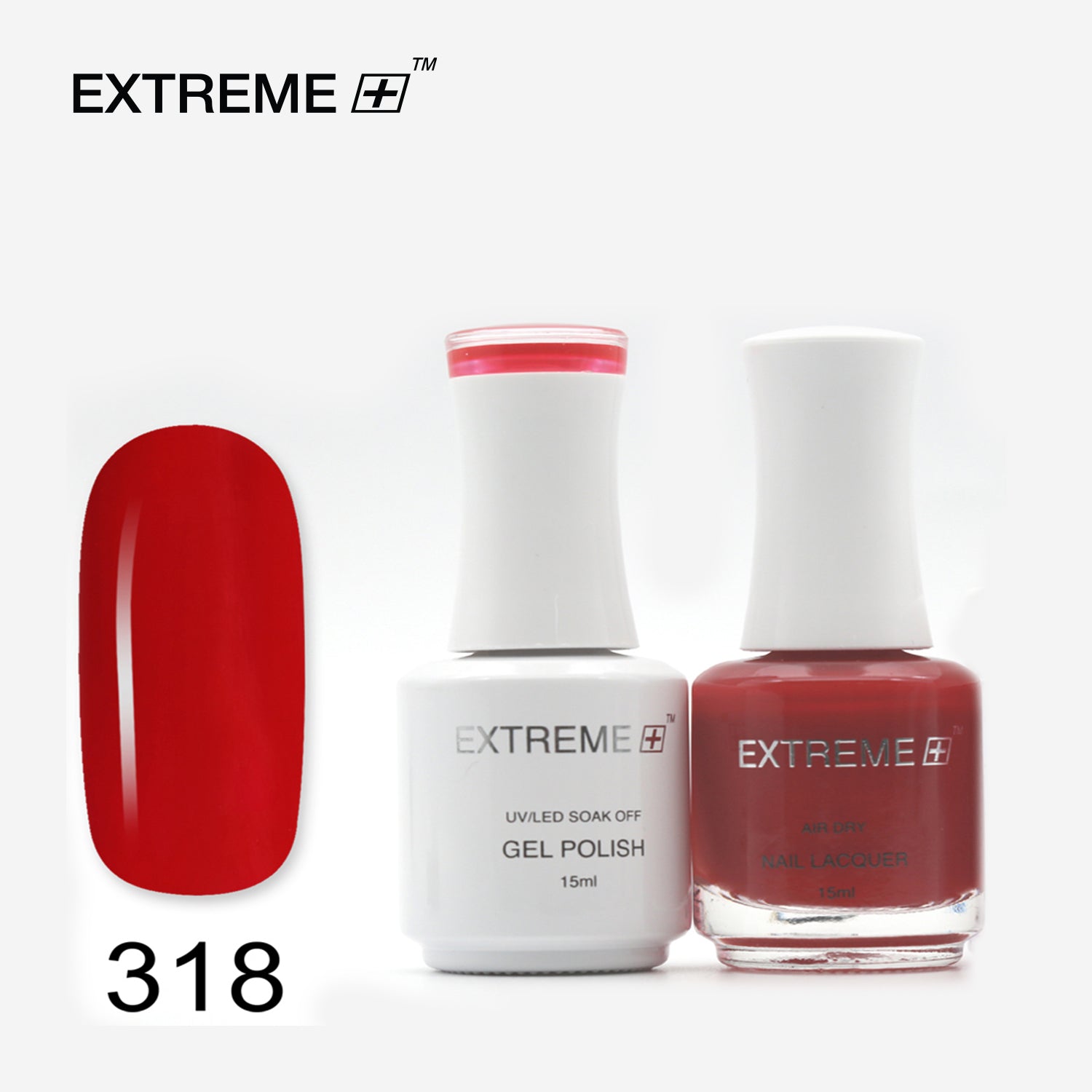 Sơn mài kết hợp gel EXTREME+ (Bộ đôi) - #318 