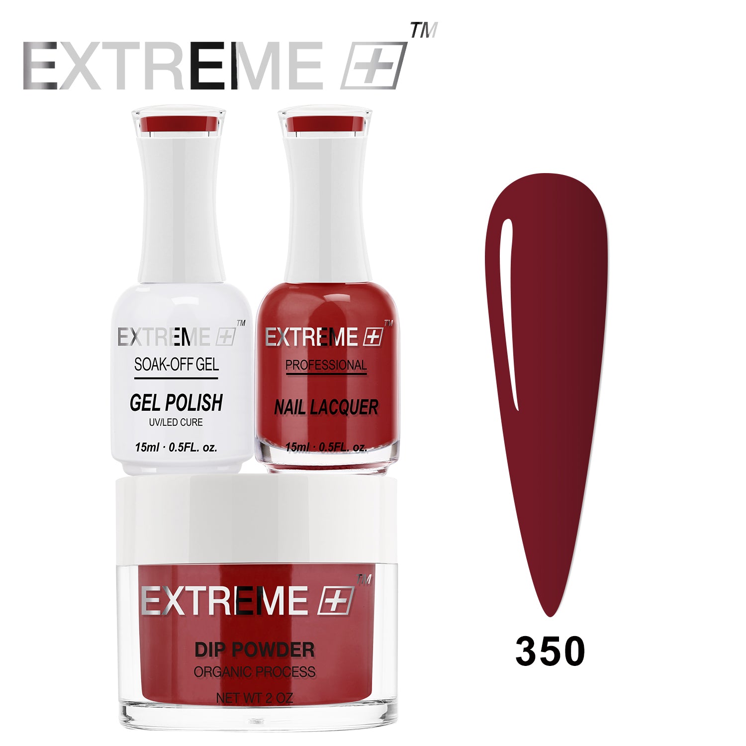 Bộ Combo EXTREME+ 3 trong 1 - Gel, Sơn mài &amp; Nhúng - #350