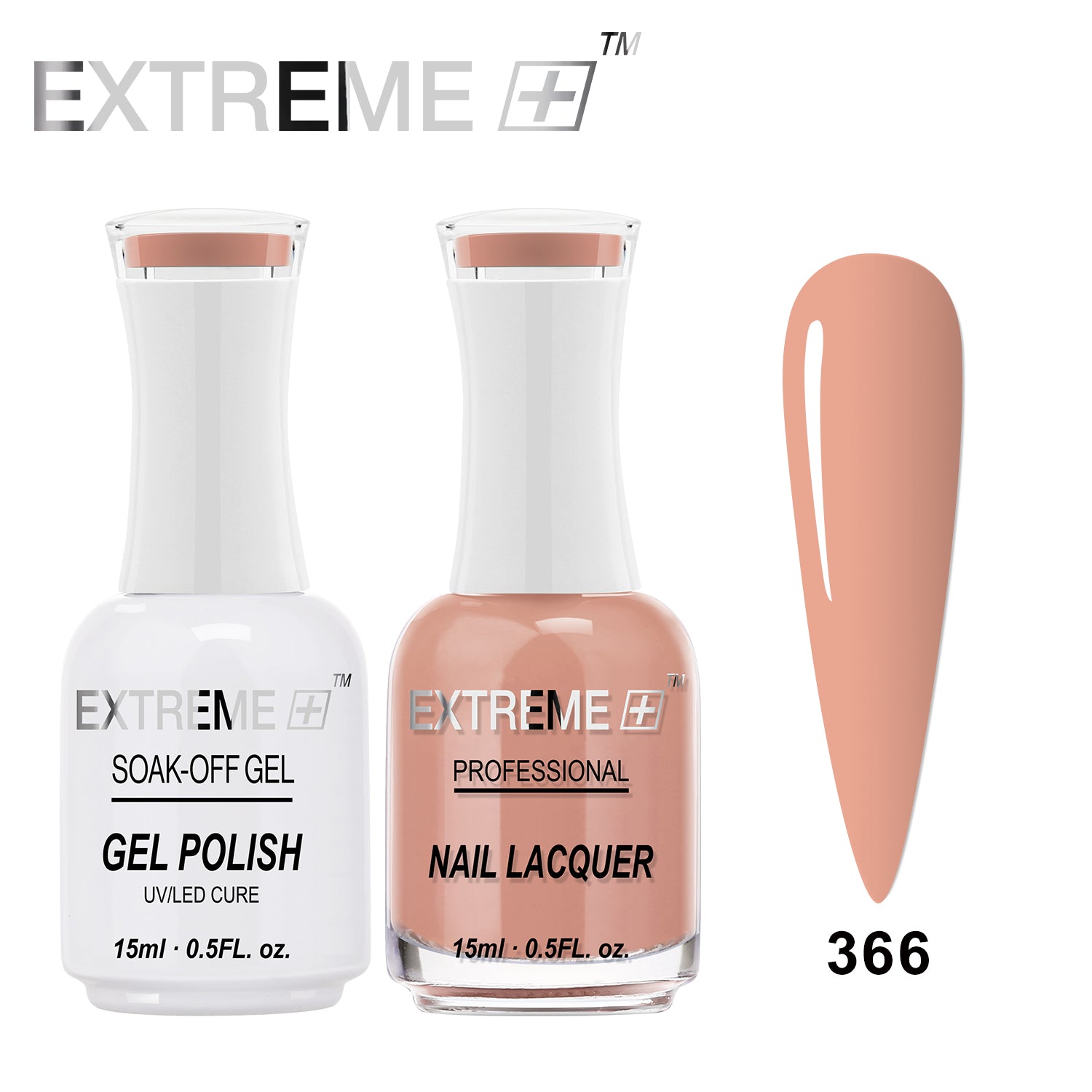 Sơn mài kết hợp gel EXTREME+ (Bộ đôi) - #366 