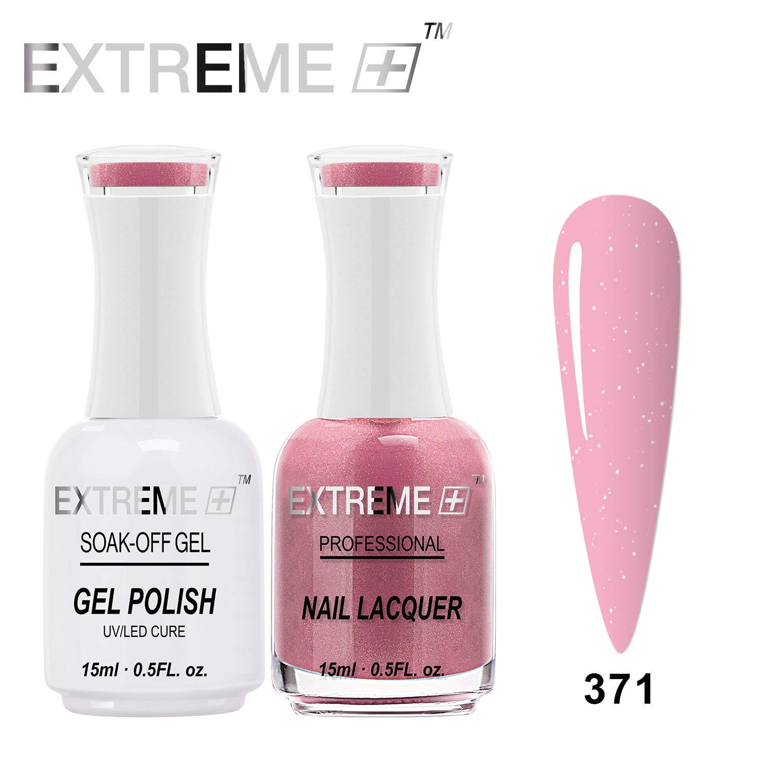 Sơn mài kết hợp gel EXTREME+ (Bộ đôi) - #371 