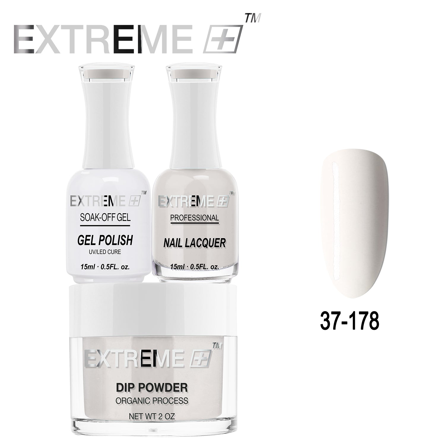 Bộ Combo 3 trong 1 EXTREME+ All-in-One - Bột Nhúng, Sơn Gel và Sơn Móng #037