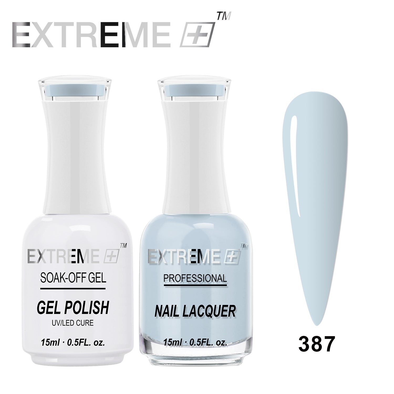 Sơn mài kết hợp gel EXTREME+ (Bộ đôi) - #387 