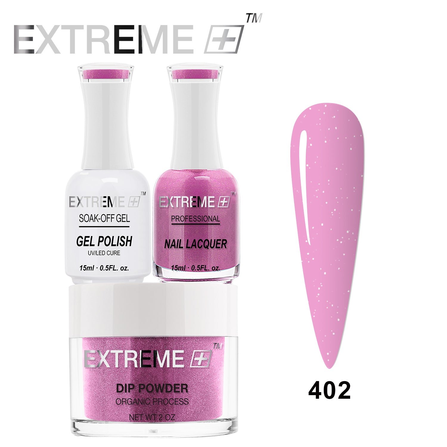 Bộ Combo EXTREME+ 3 trong 1 - Gel, Sơn mài &amp; Nhúng - #402