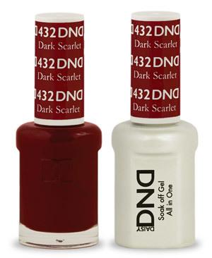 DND - Gel &amp; Lacquer #432 Dark Scarlet