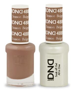 DND - Gel &amp; Lacquer #488 Season Beige