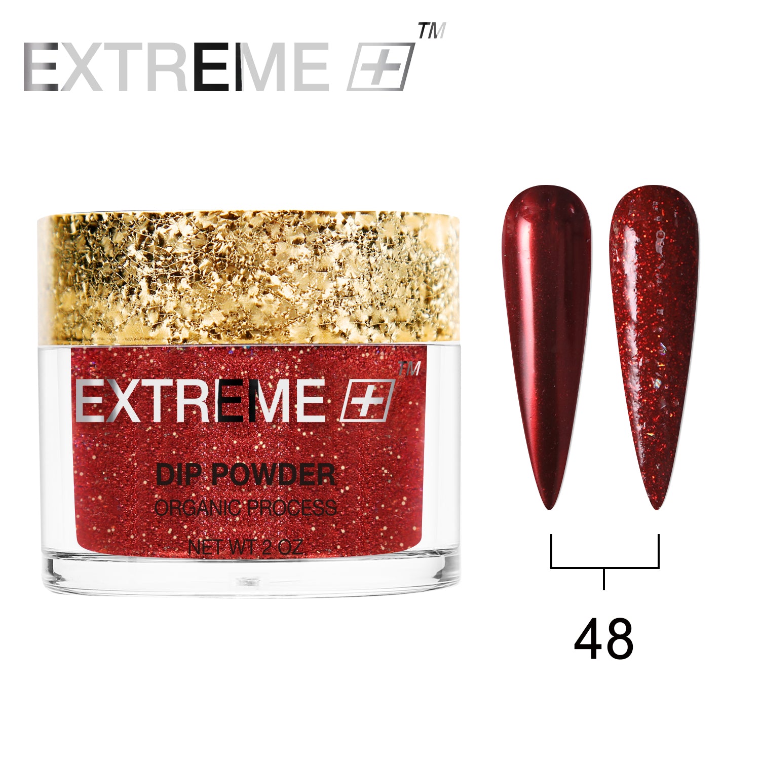 EXTREME+ Holo Chrome Dip Powder - #048