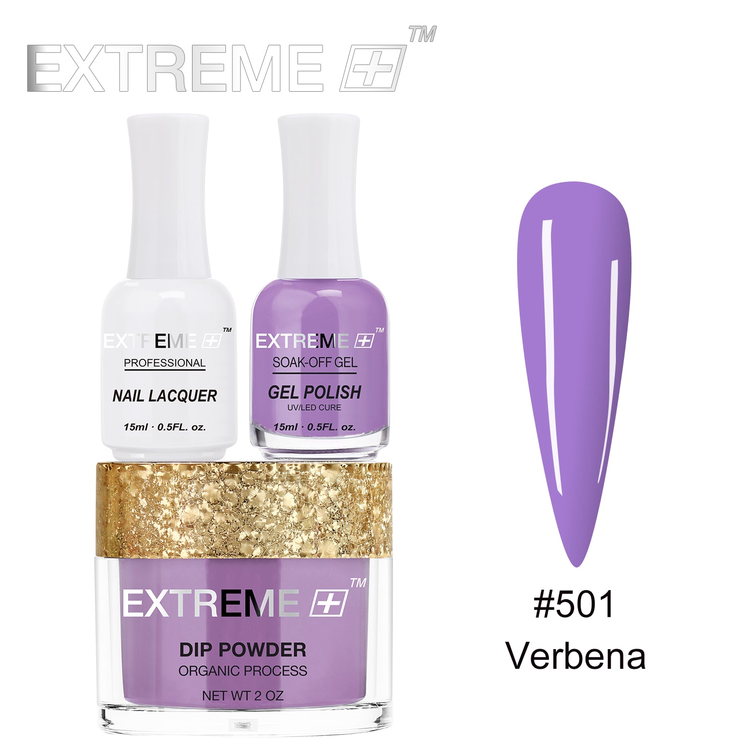 EXTREME+ Dip Powder 3 TRONG 1 #501