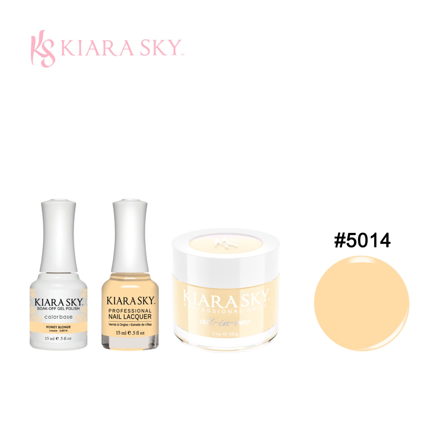 Kiara Sky All-in-One Trio - 5014 Honey Blonde