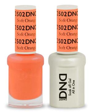 DND - Gel &amp; Lacquer #502 Soft Orange