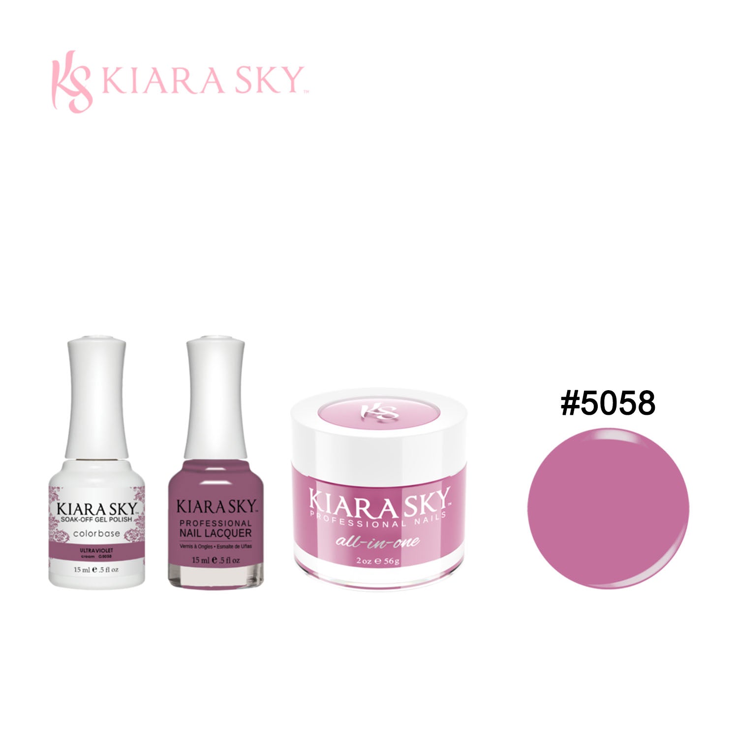 Kiara Sky All-in-One Trio - 5058 Ultra Violet