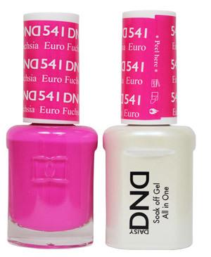 DND - Gel &amp; Sơn Mài # 541 Euro Fuchsia