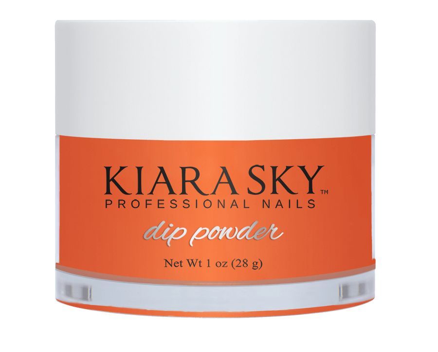 Kiara Sky Dipping Powder - D542 Twizzly Tangerine Attribute D542 TWIZZLY TAN Size 1oz