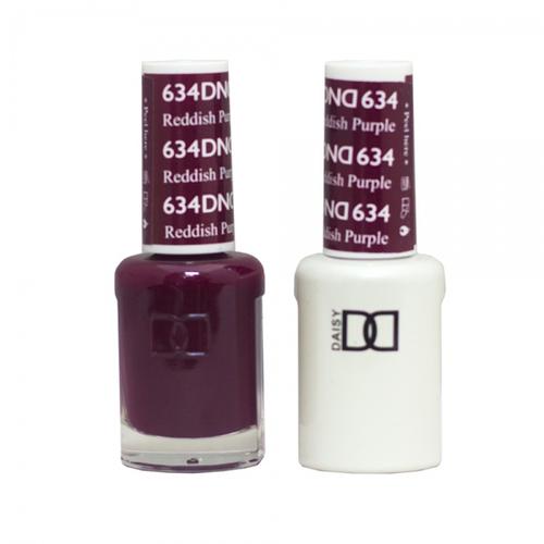 DND - Gel &amp; Lacquer #634 Reddish Purple