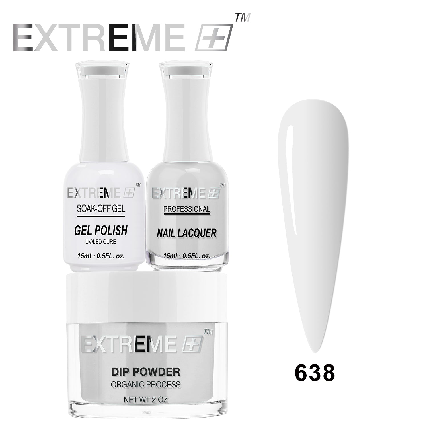 Bộ Combo EXTREME+ 3 trong 1 - Gel, Sơn mài &amp; Nhúng - #638