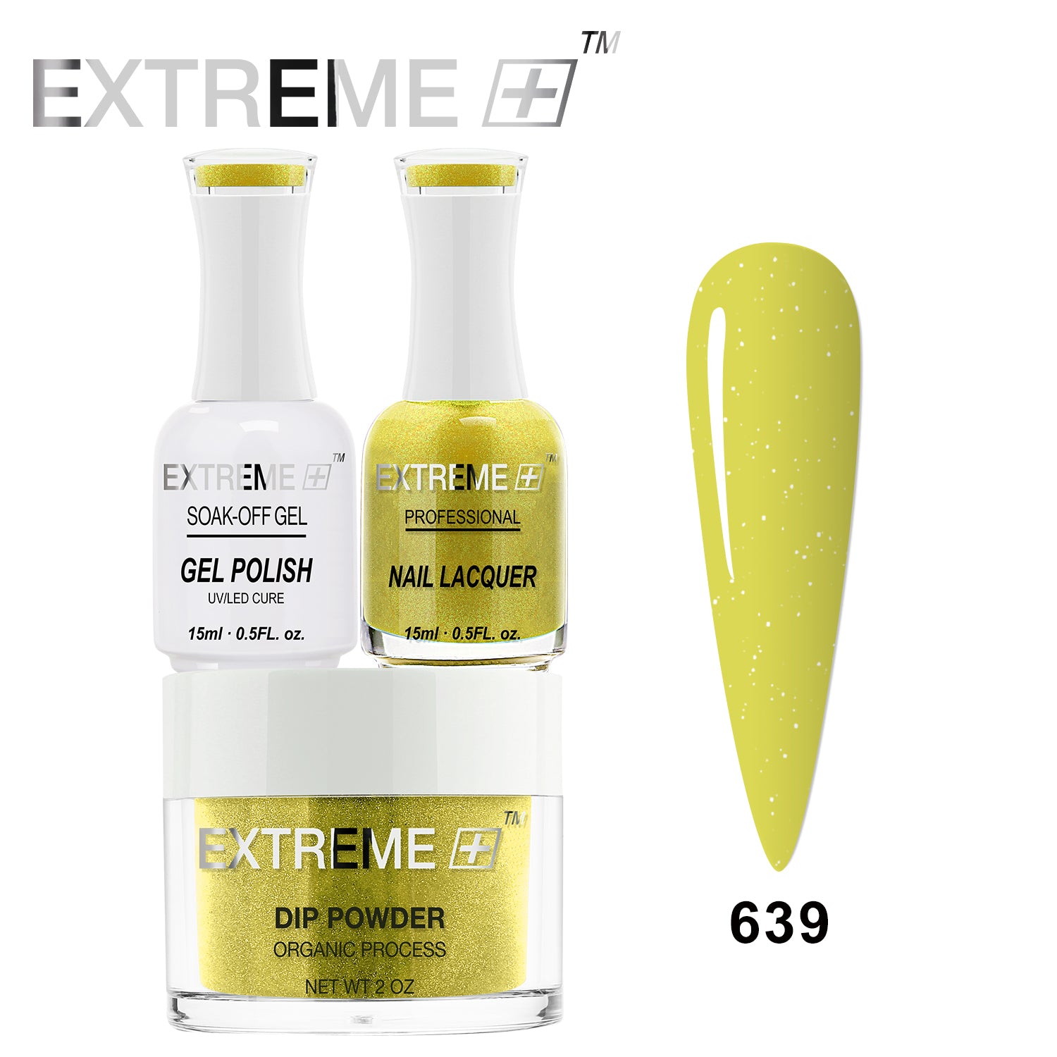 Bộ Combo EXTREME+ 3 trong 1 - Gel, Sơn mài &amp; Nhúng - #639