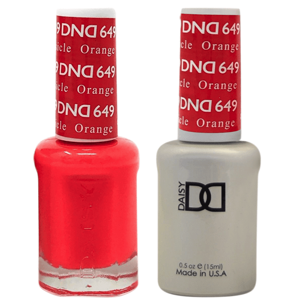 DND - Gel & Lacquer # 649 Orange Creamsicle